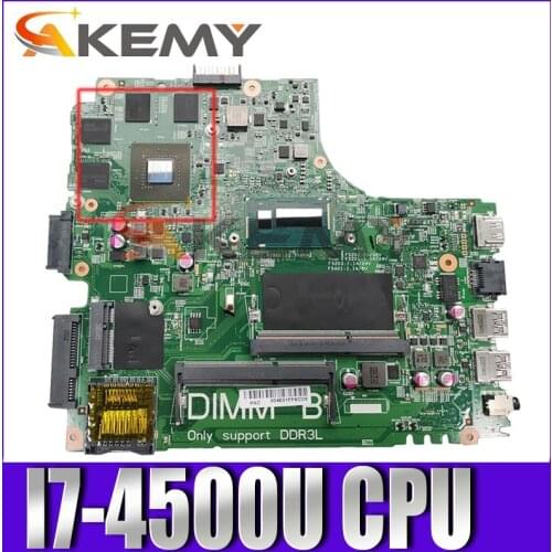 Original Laptop motherboard For DELL Inspiron 14R 3437 5437 I7-4500U SR16Z Mainboard CN-01C6NT 01C6NT 12307-2 N14P-GT-A2