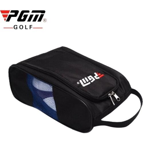 Pgm Golf Travel Bag Waterproof Golf Men Hanging Shoe Bag Air Permeable Pack Portable Shoe Bags Lightweight Storage Bags D0047