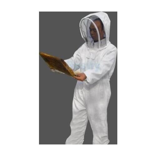 Professional Beekeeping Beekeeper Full Body Suit Smock Pest Control Veil XL