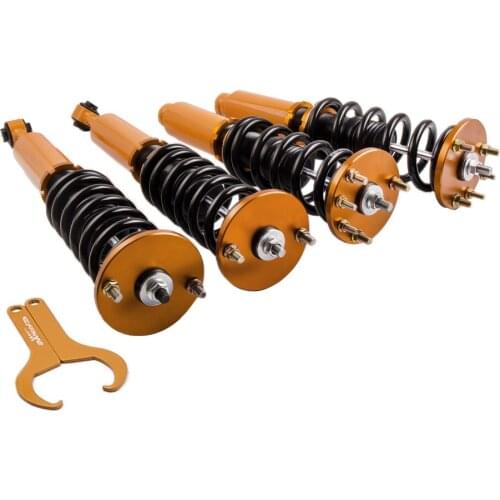 Adjustable Height Coilovers For Honda Accord 1999-2003 Acura TL 01-03 CL Struts Shocks Force Spring Coil Absorber