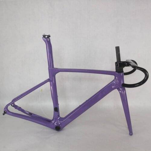 Seraph paint disc carbon road frame Bicycle Frameset T1000 New EPS technology disc carbon frame TT-X23