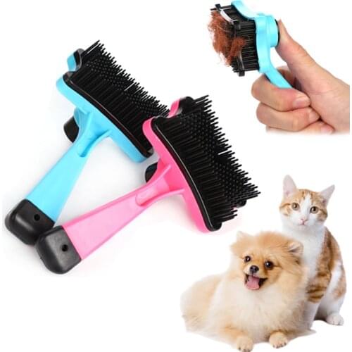 Pet Dog Cat Brush For Cats Puppy Gatos Accessories Grooming Comb Mascotas Products For Small Dogs Pets Supplies kedi malzemeleri
