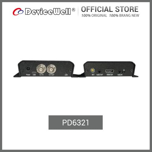 Devicewell PD6321 1080P To Sdi FRC HD Video Converter With SDI Loop-out