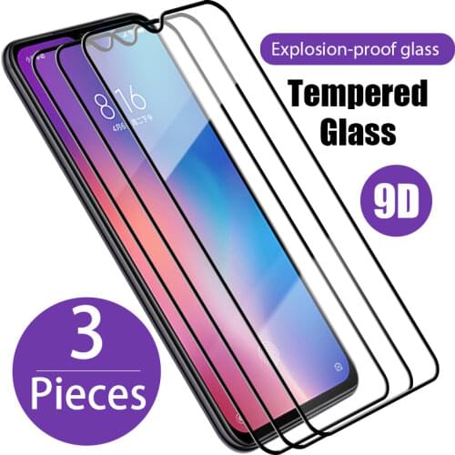 3PCS Full Cover Tempered Glass for Xiaomi Redmi Note 7 10S Note 10 5G Glass for Redmi Note 8T 5 8 7 6 Pro 5A Prime 4