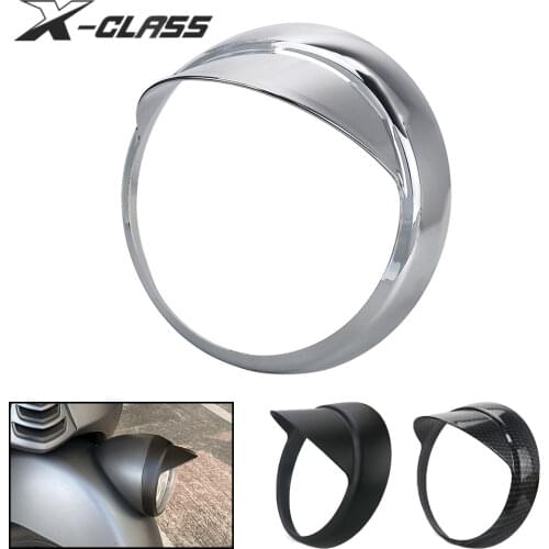 Motorcycle Headlight Cover with Light Blocking Edge Front Light Protector Accessories for VESPA GTV 300 LXV VXL 150 2013-2021