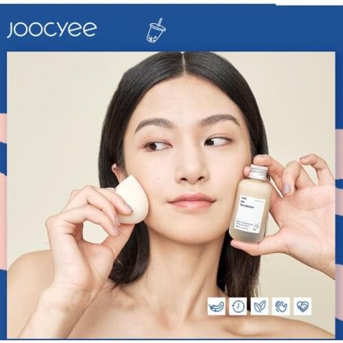 Joocyee Milk Tea Liquid Foundation Waterproof and Long-lasting Full Coverage Oil Control Makeup Base Moisturizing