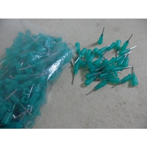 1000PCS 18gauge 1/2inch Stainless steel Tip W/ ISO standard helix luer lock Epoxy Precision Blunt glue Dispensing Needle/Tips