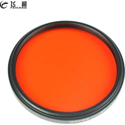 1x Color Filter 52mm for Gopro Hero 8 Action Camera 58mm Universal DSLR Lens Glass Red Orange Yellow Blue for Canon Nikon Sony