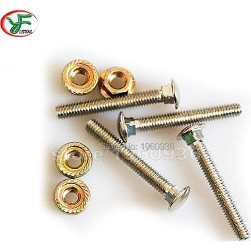 5000 pcs 35*4 mm Screw Arcade Coin Acceptor fixed Screw with Nut