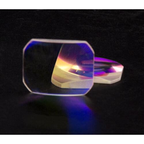 5PC Defective Optical Plano Convex Lens Aspherical Magnifying Lenses Half Reflect Transmission Laser Lentes Focal Length 62mm