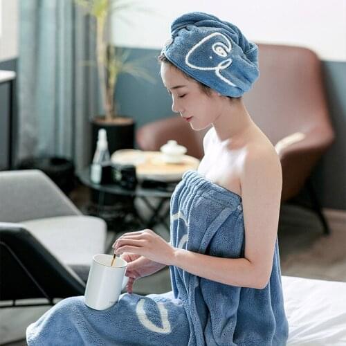 FSISLOVER Bathroom Women Coral Fleece Bath Skirt Thickened Absorbent Bath Towel serviette de bain toallas de ducha badhanddoek