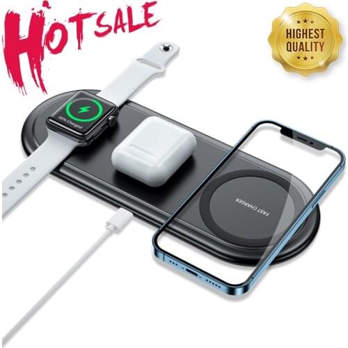 15W Wireless Charger For IPhone 12 11 Pro Max X XR 15W Fast Charging Pad For Ulefone Doogee Samsung Note 9 Note 8 S10 Plus