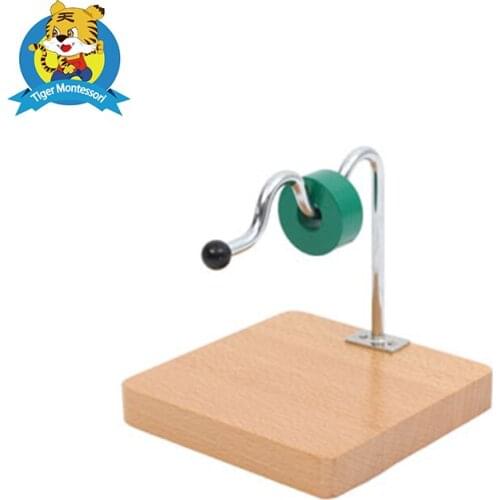 Wholesale professional montessori material wooden educational toy Horizontal Dowel Variation - Serpentine