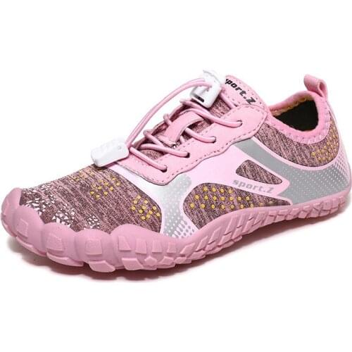 New Kids Sneakers Children Barefoot Shoes Beach Water Shoes For Girls Boys Breathable Non-Slip Sports Sneakers Lightweight Shoes