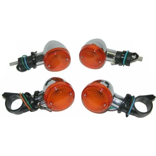 Free Shipping Motorcycle Front&Rear Turn Signal Lights For Honda Magna 250 750 Steed 400 600 Shadow 400 750 Turn Signal Lights