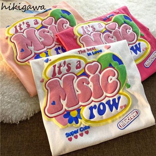 Женские хлопковые футболки HIKIGAWA China At AliExpress