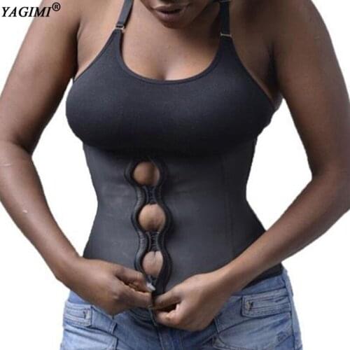 Corset Body Shaper Latex Waist Trainer Zipper Underbust Slim Tummy Waist Cincher Slimming Briefs Shaper Belt Shapewear Women