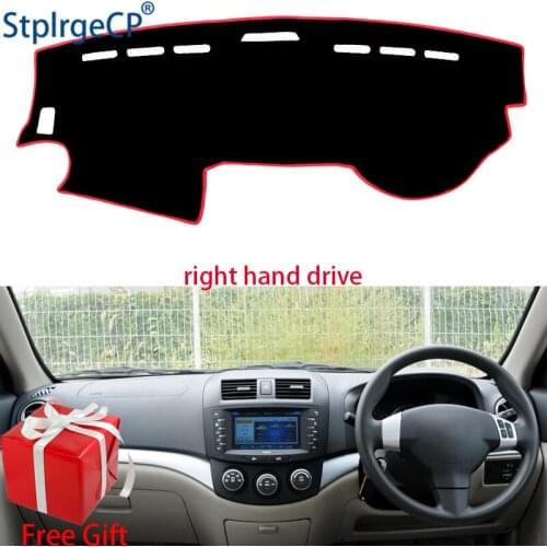 Car Dashboard Cover Mat for changan Alsvin V5 2012 Right Hand Drive Dashmat Pad Dash Mat Covers Dashboard Accessories