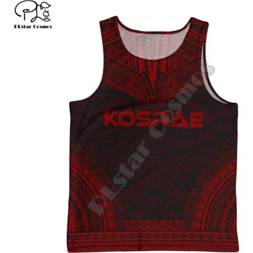 PLstar Cosmos Polynesia Kosrae Island Summer Tank Top Fashion Women Men Harajuku Casual 3D Print Colorful Beach Vest Style-3