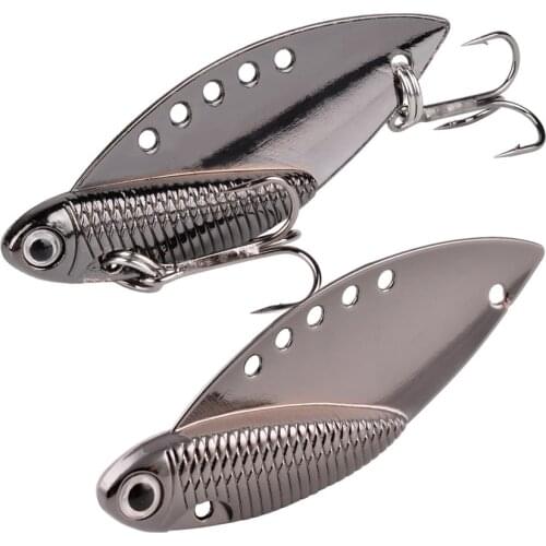 1pc Metal Lure 5.5g/ 16.5g Fishing Lure Wobbler Spinner Bait Spoon Artificial Bass Hard Sequin Paillette Metal Steel Hook Lures