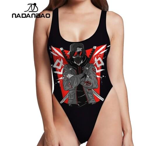 Nadanbao Apparel Black Swimwear