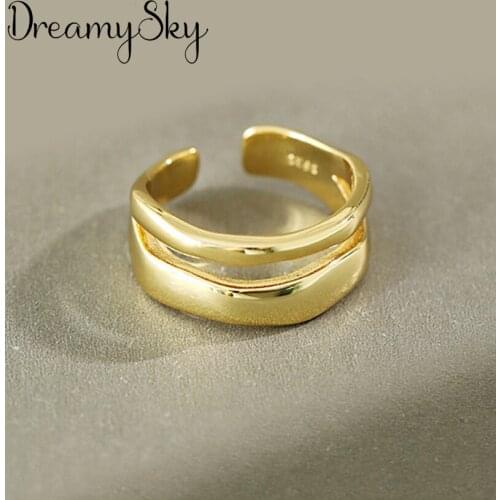 New Charming Chains Finger Ring for Women Vintage Boho Knuckle Party Rings Gothic Punk Jewelry Gifts for Girls 2020