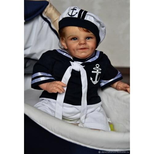 NPK 21inch Shaya Reborn Dollkit Popular Sweet Face Fresh Color Soft touch with Certificate