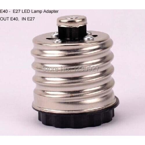 E40 to E27 lamp adapter holder socket converter LED Lighting Accessories