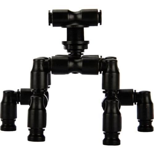 Reptile Pet Breeding Box Ecological Landscaping Rainforest Tank One for Four Spray Atomization Cooling Nozzle Small Bone