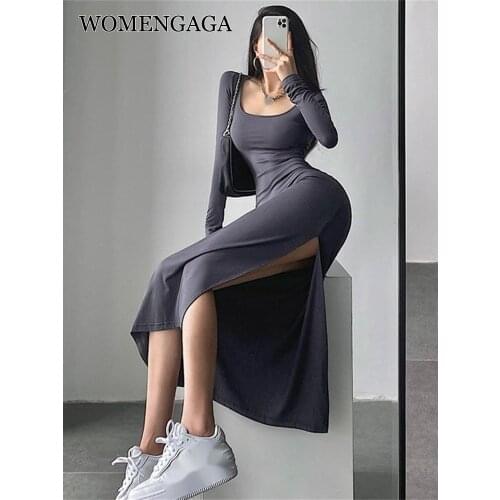 WOMENGAGA Long Dresses