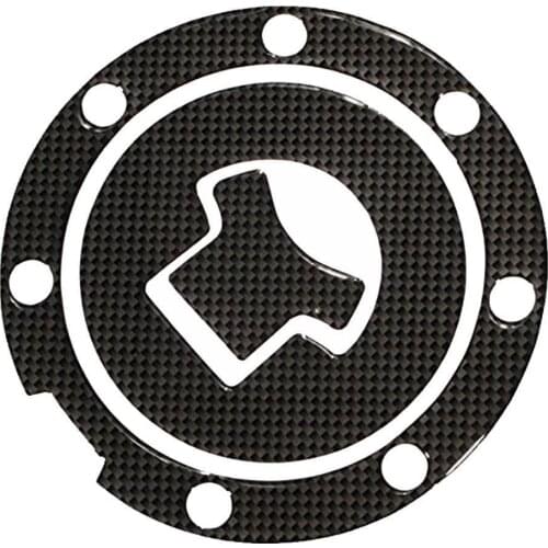 1Pc Carbon Fiber Motorcycle Fuel Tank Pad Gas Oil Cap For CBR Car Carbon VFR Protector Sticker Cover RVF Decal Stylin B2H3