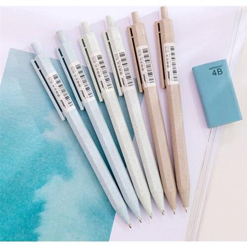 2pcs Fresh Style Wheat Stalk 0.5mm Mechanical Pencils Student Writing Tools School Painting Supplies Kawaii Stationery