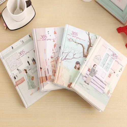 2021 Sweet Spring Planner Weekly Daily Plan Diary Book Notebook School Office Stationery Gift
