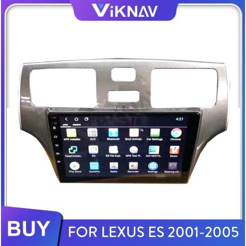 2Din Car Radio for Lexus ES 2001 2002 2003 2004 2005 Android Auto Stereo Receiver Multimedia Player GPS Navigation Head Unit