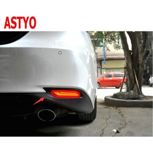 ASTYO Car LED Brake Light /rear fog lights 2PCS for T-oyta CAMRY 2018 2019