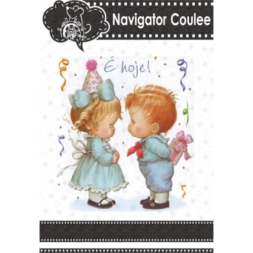 Boys Girls Bows Gifts Metal Cutting Die DIY Scrapbook Layered Creative Embossing Cut Dead Card Making New Arrival 2021