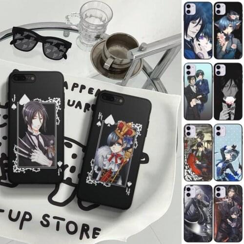 Japanese Anime Black Butler Phone Case Fundas Shell Cover For Samsung A51 A52 A71 A72 A80 A91 A20E A32 A31 A21 A11