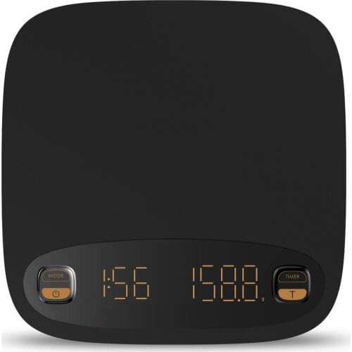 Commercial coffee scale household kitchen scale rechargeable food coffee scale Mini baking weighing coffee electronic scale