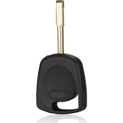 Kutery 10pcs Replacement Transponder Uncut Blank Blade Car Key Shell Case For Ford Focus Mondeo KA XJ8 Transit Connect No Chip