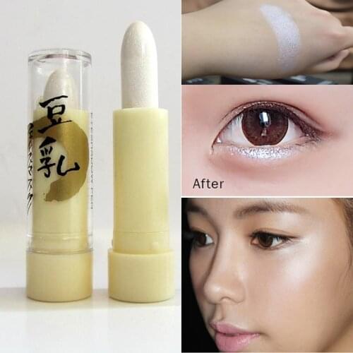 Hot Branded Face Contouring Highlighter Make Up White Gittle Shimmer Eyeshadow Makeup Bronzer Stick Glow Makeup Kit sombra
