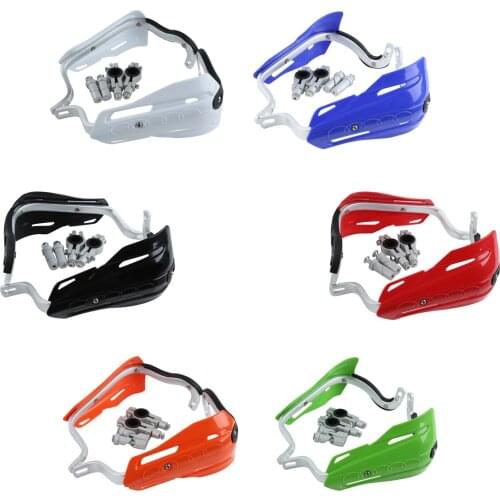Motorcycle 7/8" 22mm Hand Brush Guard Handguard For Honda Yamaha Kawasaki Suzuki Dirt Bikes Black/Green/Orange/Blue/White/Red