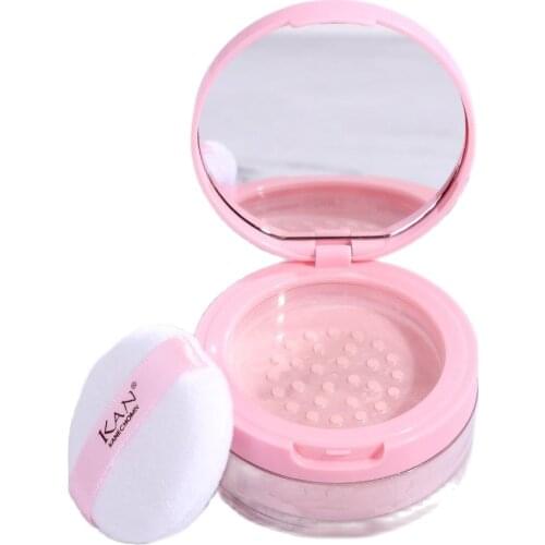 Makeup Natural Natte Brightening Powder Long-Lasting Waterproof Loose Powder Face Make Up Beauty Skin Finish