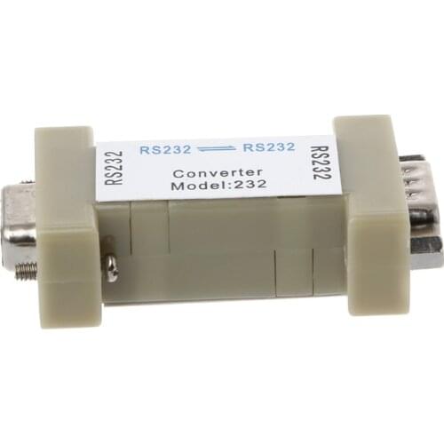 Port Powered RS232 To RS232 Serial Port Optic Electric Isolator Protect PC RS232