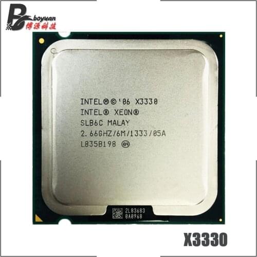 Intel Xeon X3330 2.6 GHz Quad-Core CPU Processor 6M 95W 1333 LGA 775