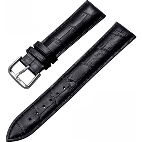High Quality Watchband Strap for James Bond 14 16 18 20 22 Mm Watchband Genuine PU Strap Leather Belt Watch Accessories Bands
