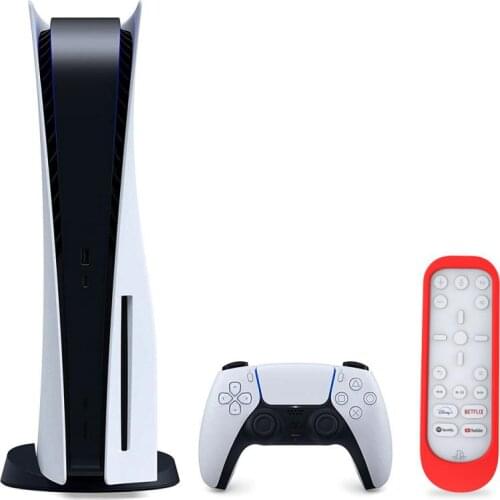 Silicone Case For Playstation 5 / PS5 Game Console Remote Control Shockproof Protective Cover Skin Protection Shell Accessories