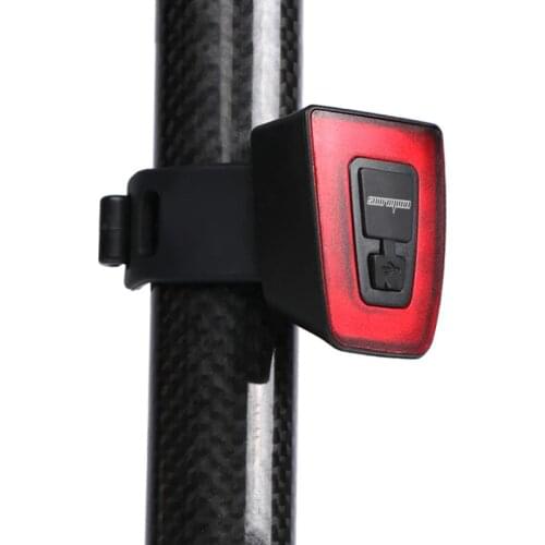 SUNRIMOON Bicycle Waterproof Rear Light LED USB Rechargeable Mountain Bike Bicycle Safety Warning Light