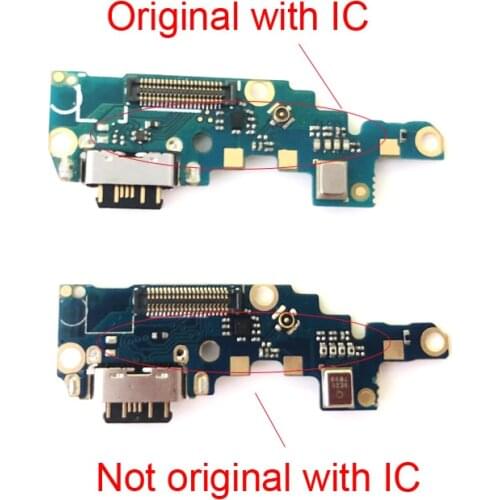 1Pcs For Nokia X6/ 6.1 Plus TA-1099/1103 USB Charging Port Charger Dock Antenna Connector Mic Flex Cable Board Type-C