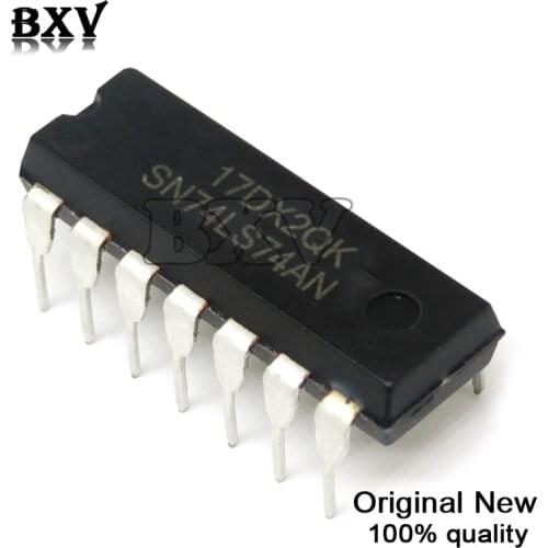 10PCS SN74LS74N DIP14 SN74LS74 74LS74N 74LS74 DIP Integrated IC