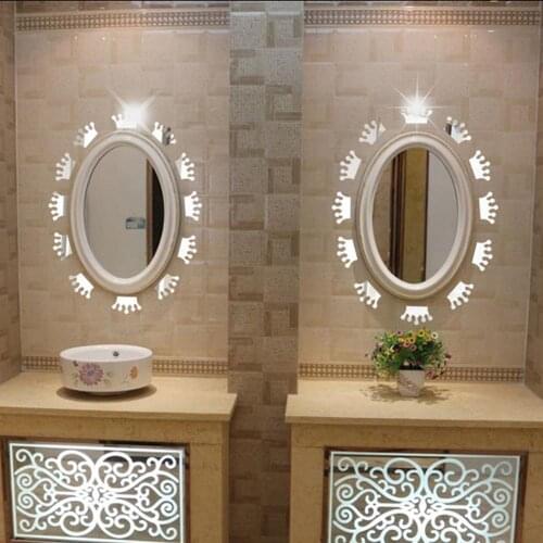 18Pcs/Set Crown Wall Stickers Kids Bedroom Decorate Wall Decals Princess Baby Room Wall Decor Vinyl Wall Sticker for kids rooms